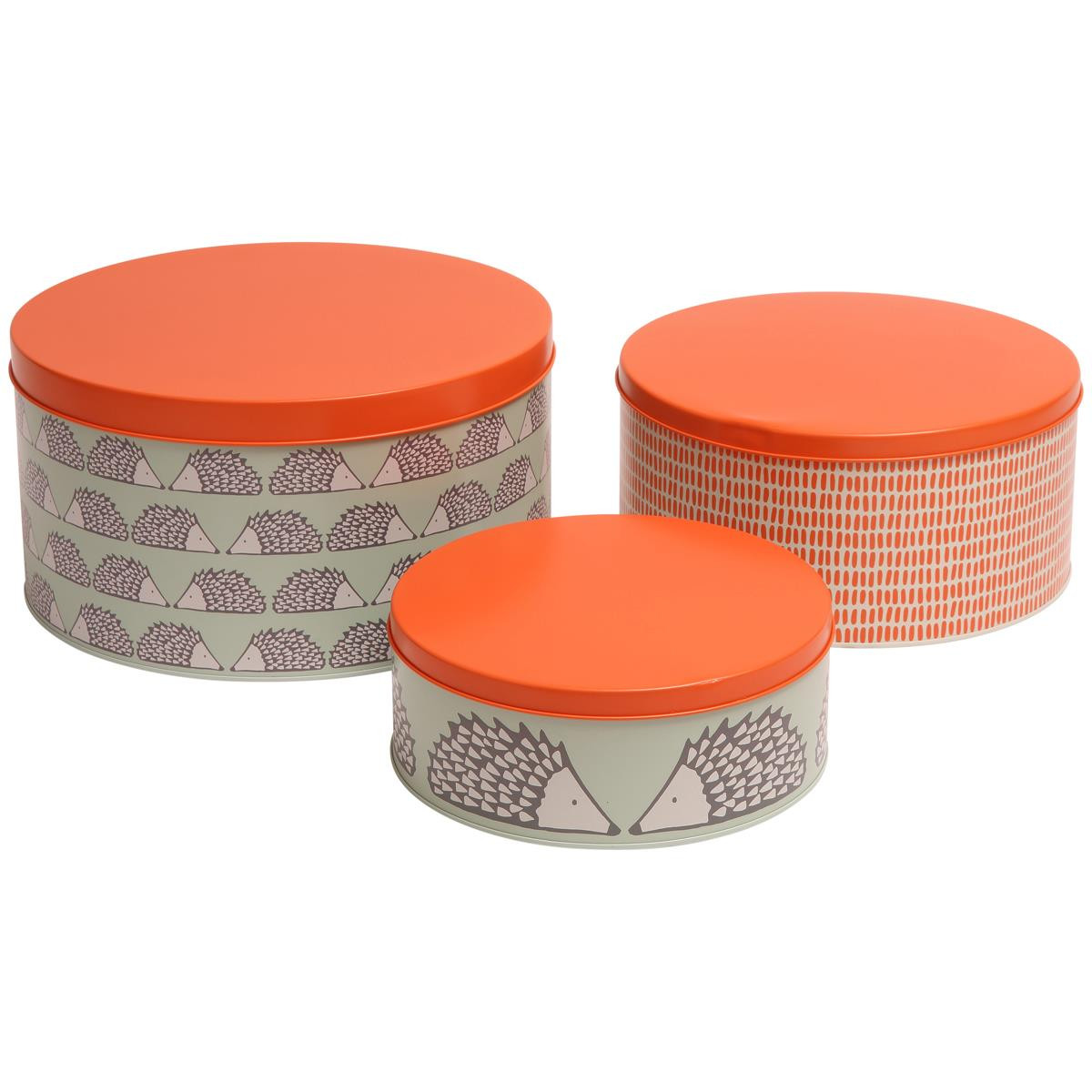 Scion Living Spike Set of Round Cake Tins Philip Morris Son
