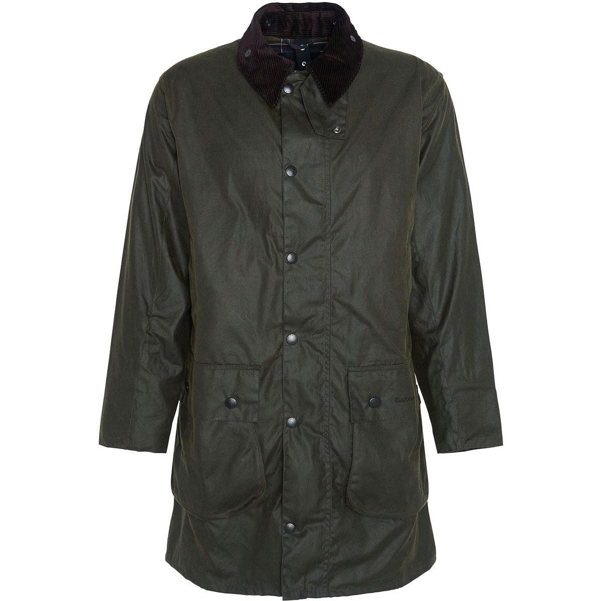 Barbour/バブアー OS Border 34 Barbour Mens Border Wax Jacket Archive Olive | Philip Morris & Son