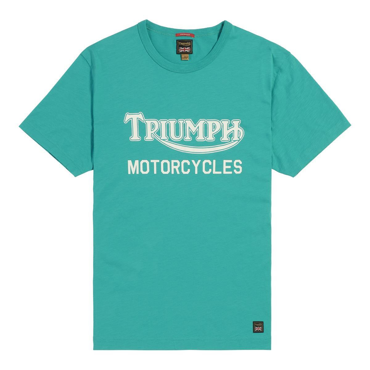 T-shirt Santiago Chopper USA Triumph Gris Taille M - Occasion Très Bon état
