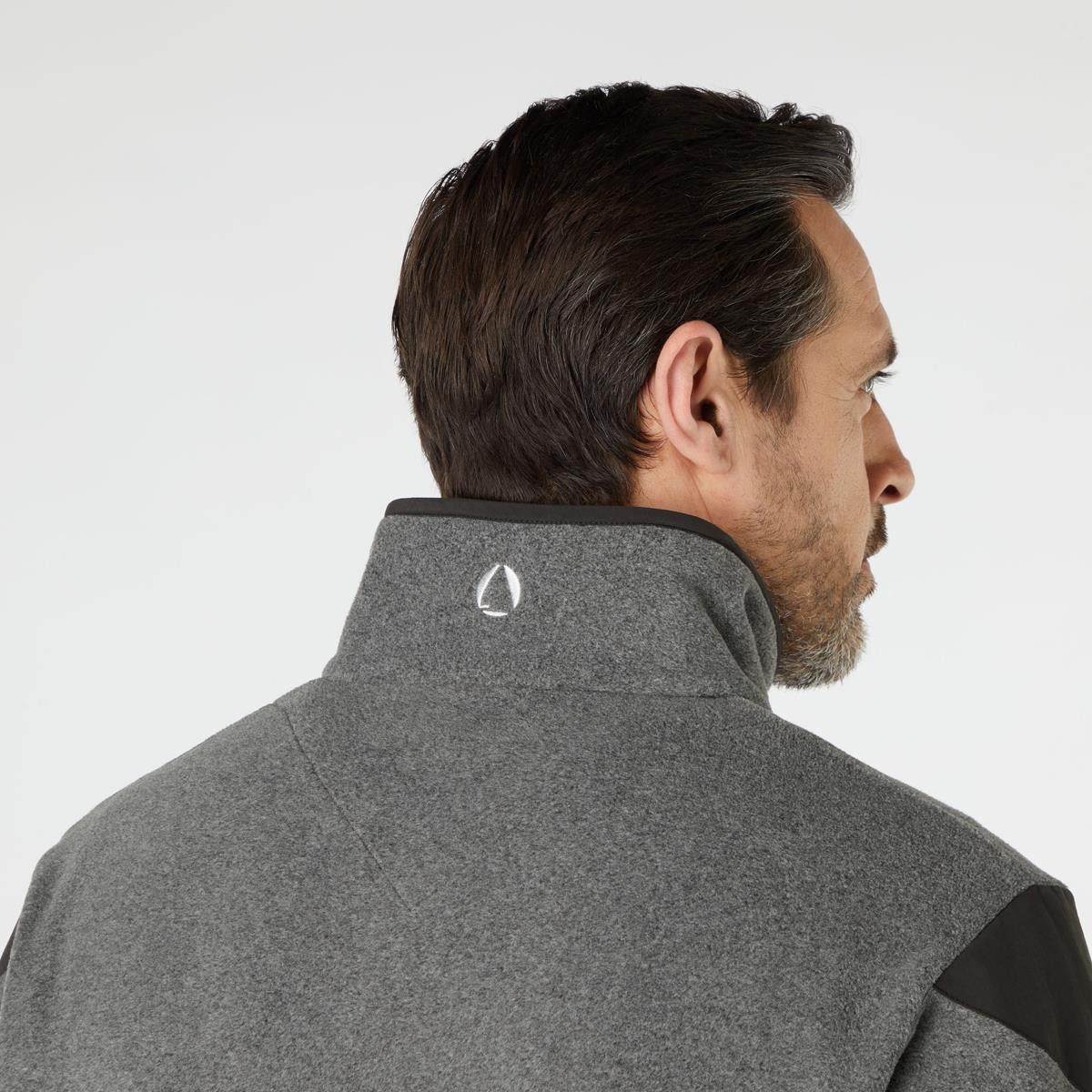 Musto Mens Nautic Polartec Snap Pullover Fleece