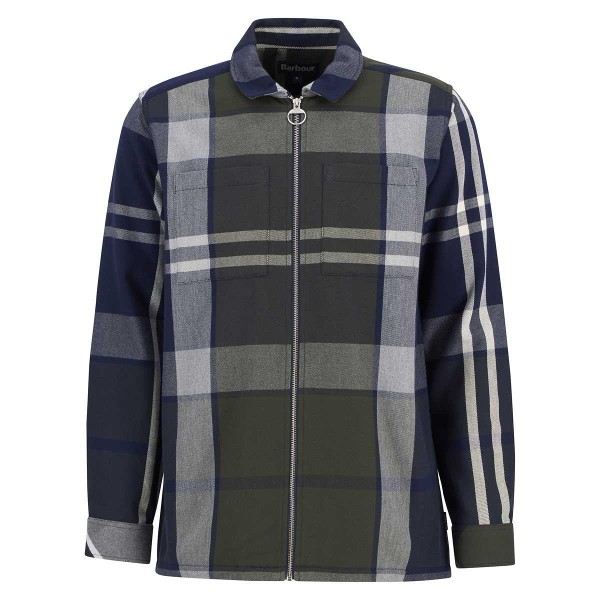 Barbour Mens Lannich Tartan Overshirt | Philip Morris & Son