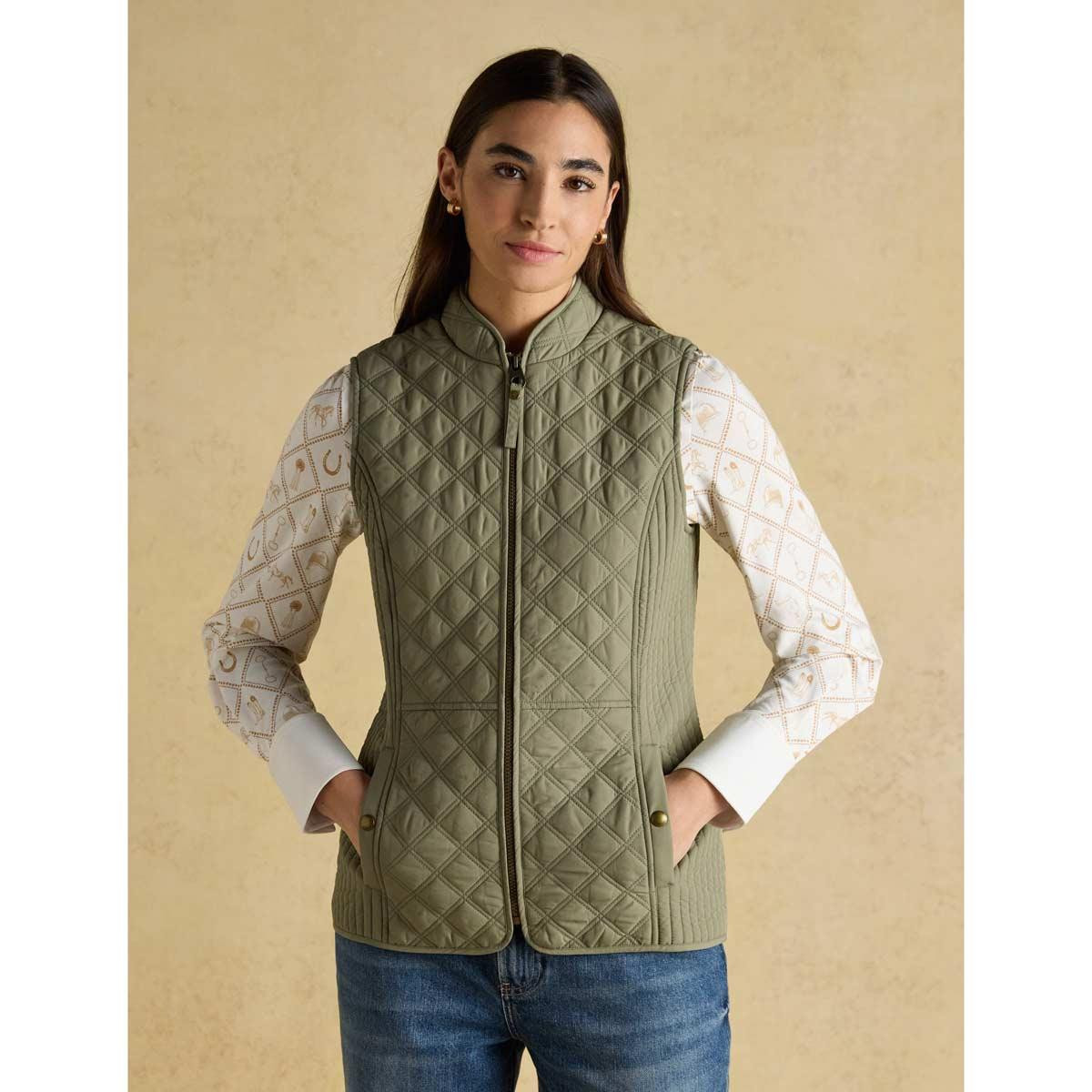 Joules Minx Womens Quilted Gilet | Philip Morris & Son