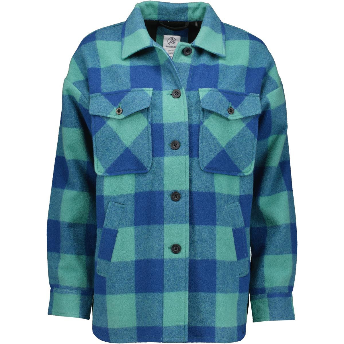 Swanndri Womens Harbourage Lite Wool Shirt Jacket | Philip Morris 