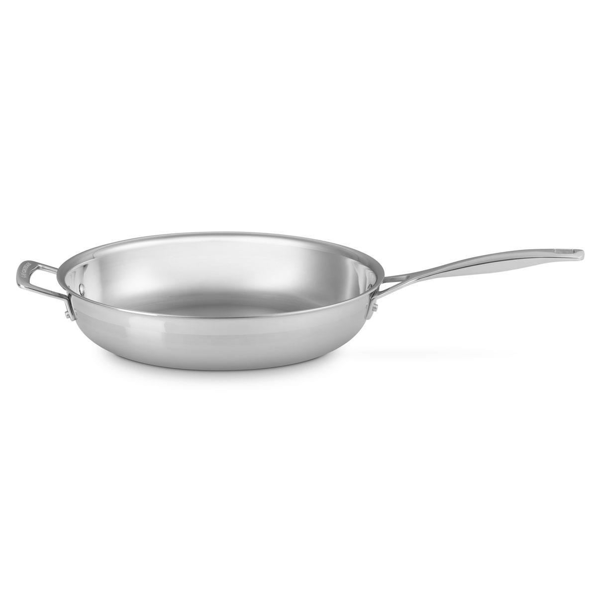 Le Creuset Classic 3-ply Stainless Steel Uncoated Frying Pan with