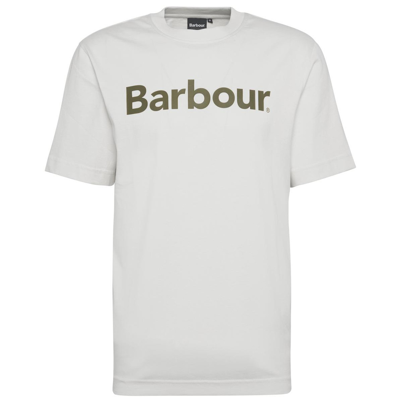 Tシャツ・カットソー BARBOUR Men T-shirt White MTS1265 WH52 Barbour Mens Logo Relaxed Fit T-Shirt | Philip Morris & Son