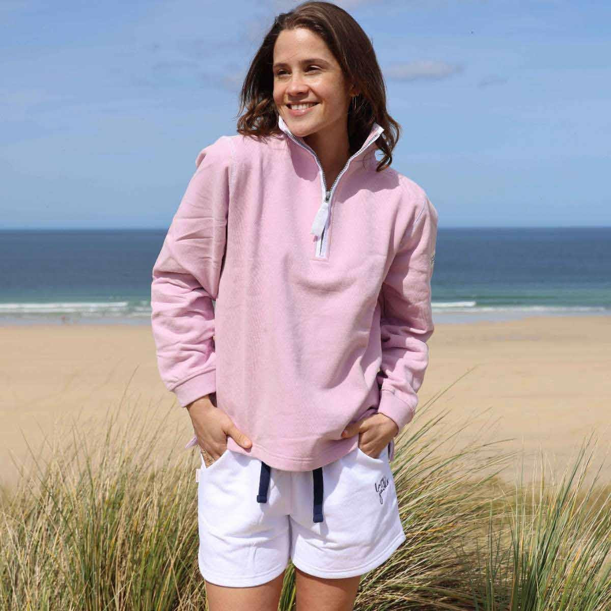 Lazy Jacks Womens LJ3 1/4 Zip Sweatshirt | Philip Morris & Son
