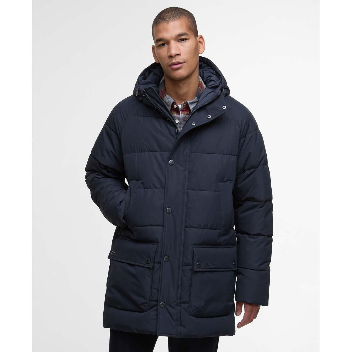 Barbour Mens Hooded Bedale Puffer Jacket | Philip Morris & Son