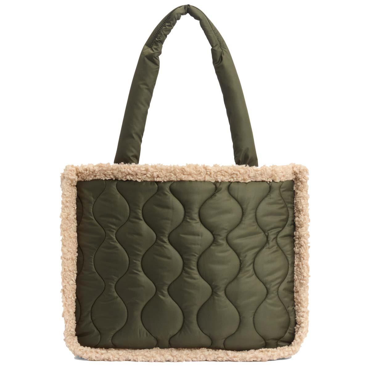 Barbour Mariah Mini Quilted Barbour Tote Bag Olive Barbour Marnie