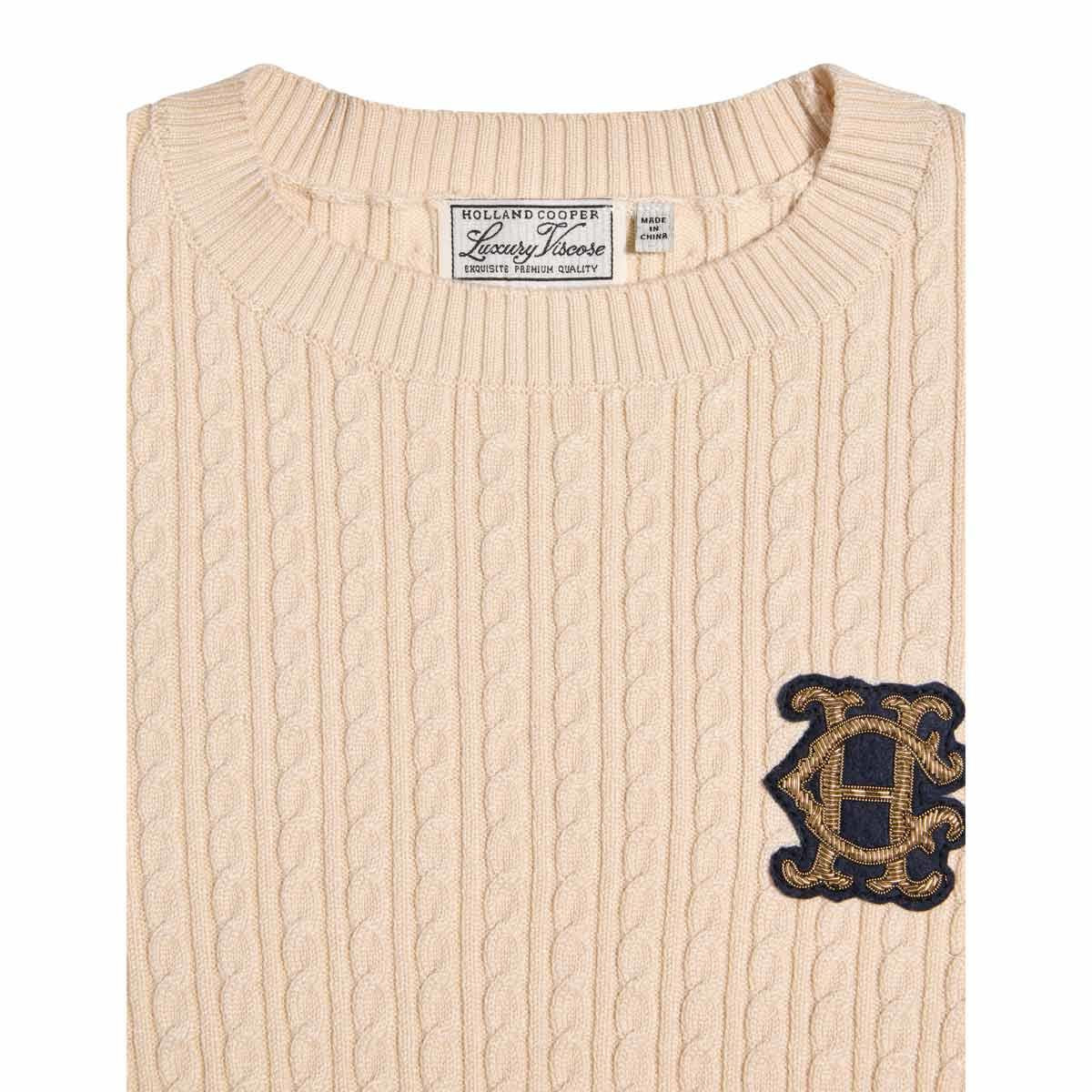 Holland Cooper Womens Princeton Crew Neck Knit Jumper | Philip