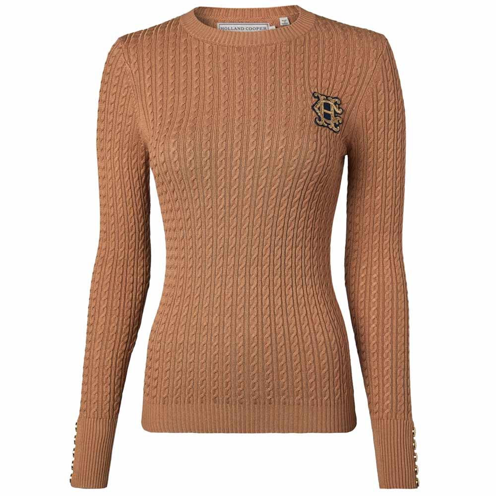 Holland Cooper Womens Princeton Crew Neck Knit Jumper | Philip