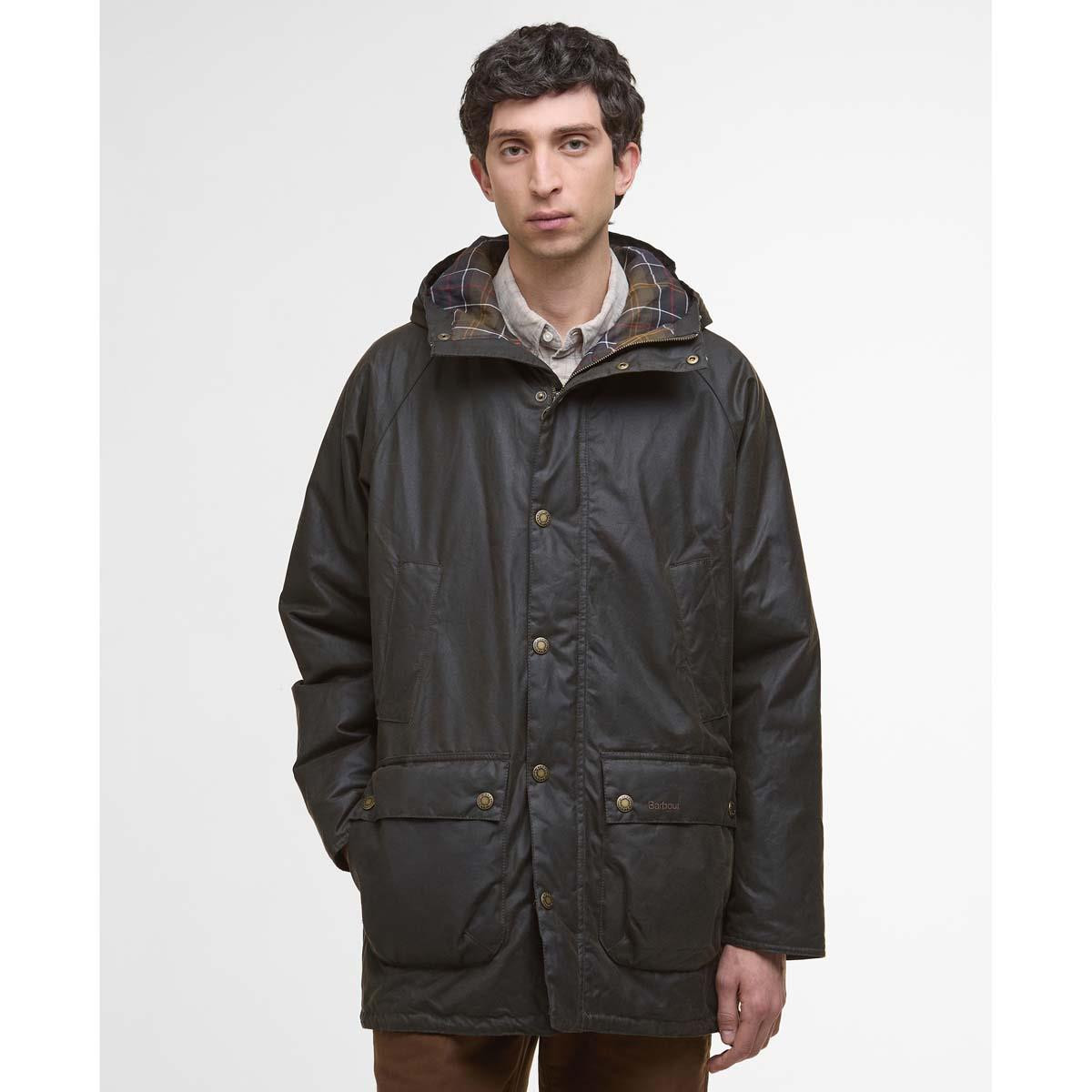 Barbour Mens Bedale Wax Parka | Philip Morris & Son