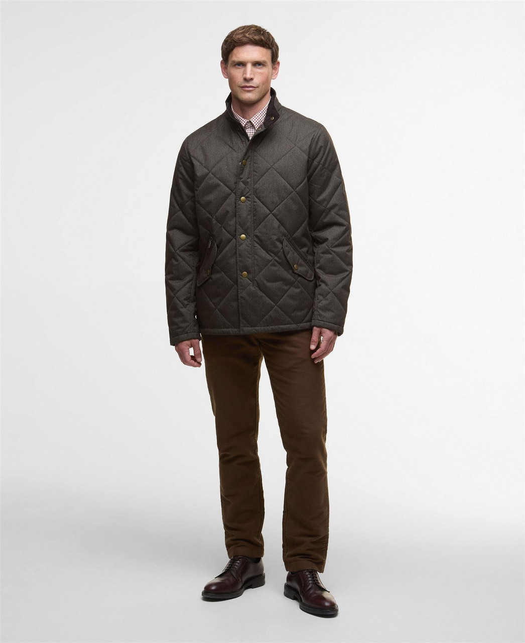 Barbour Mens Winter Shoveler Quilted Jacket | Philip Morris & Son