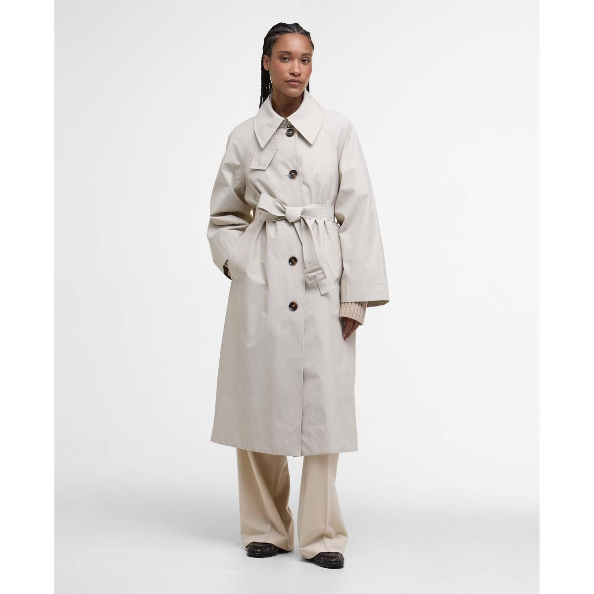 Barbour Womens Robyn Trench Showerproof Jacket | Philip Morris & Son