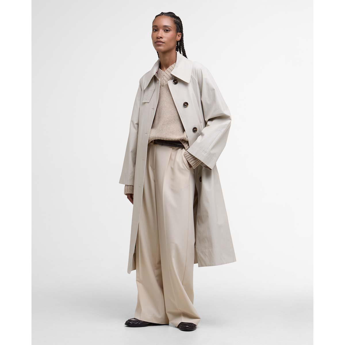 Barbour Womens Robyn Trench Showerproof Jacket | Philip Morris & Son