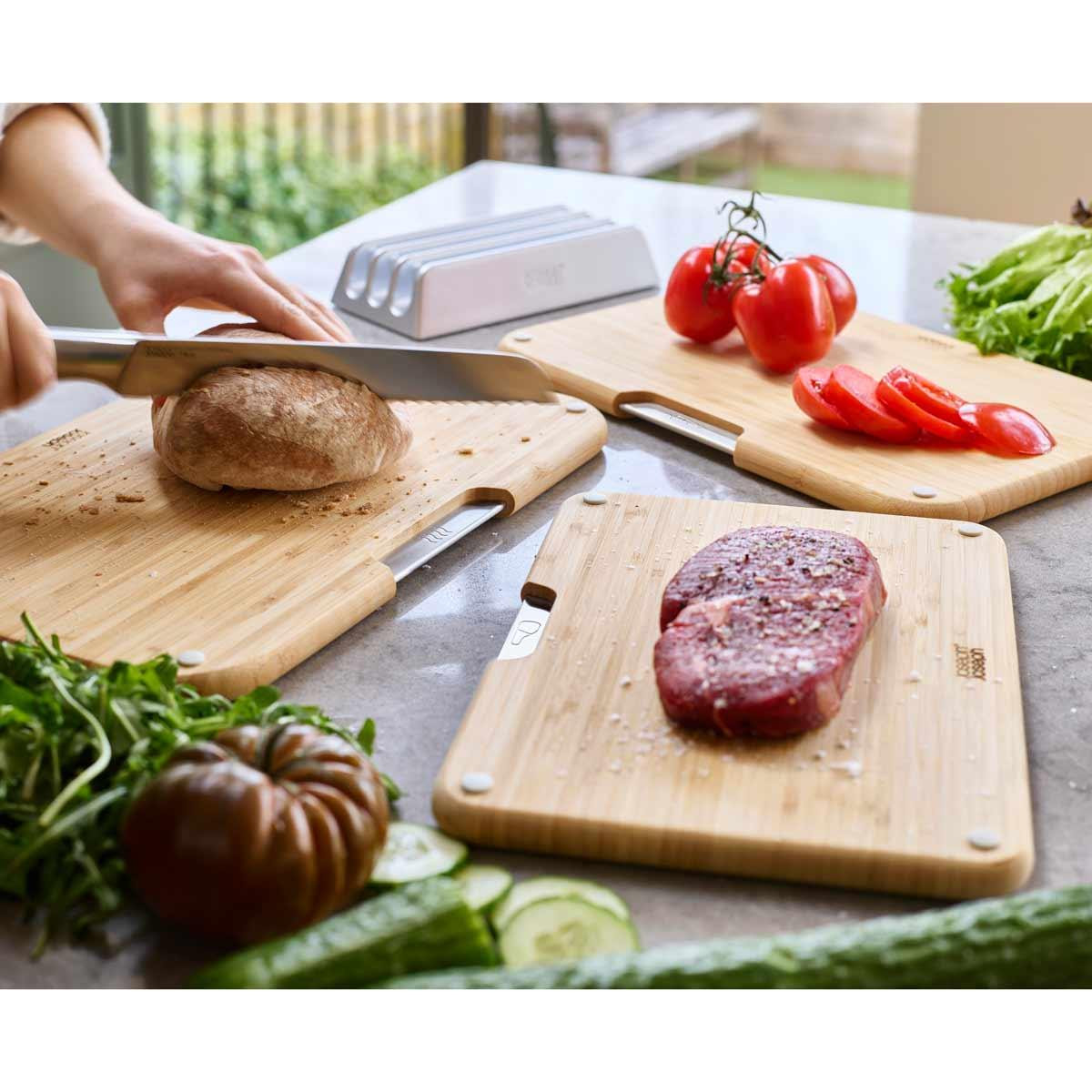 Joseph Joseph Nest Boards 3-piece Bamboo Chopping Board Set