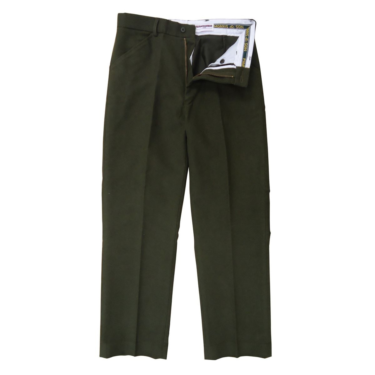 Moleskin Trousers  Navy  Oliver Brown