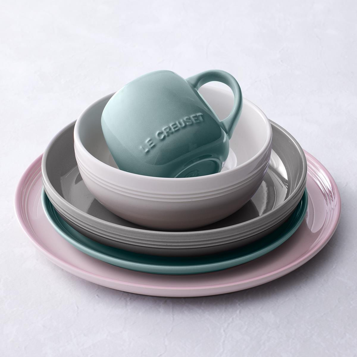 flint le creuset piece stoneware set Le Creuset Coupe Pasta Bowl Philip Morris Son