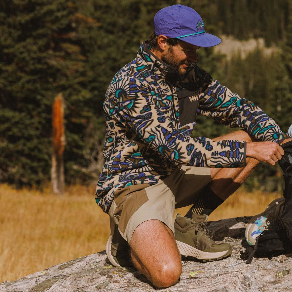 Helly Hansen Mens Maridalen Printed Fleece | Philip Morris & Son
