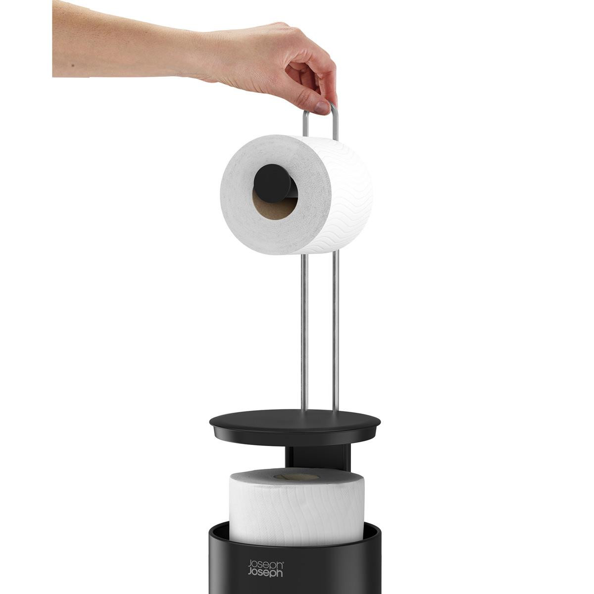 Joseph Joseph EasyStore Toilet Roll Holder With Concealed Storage