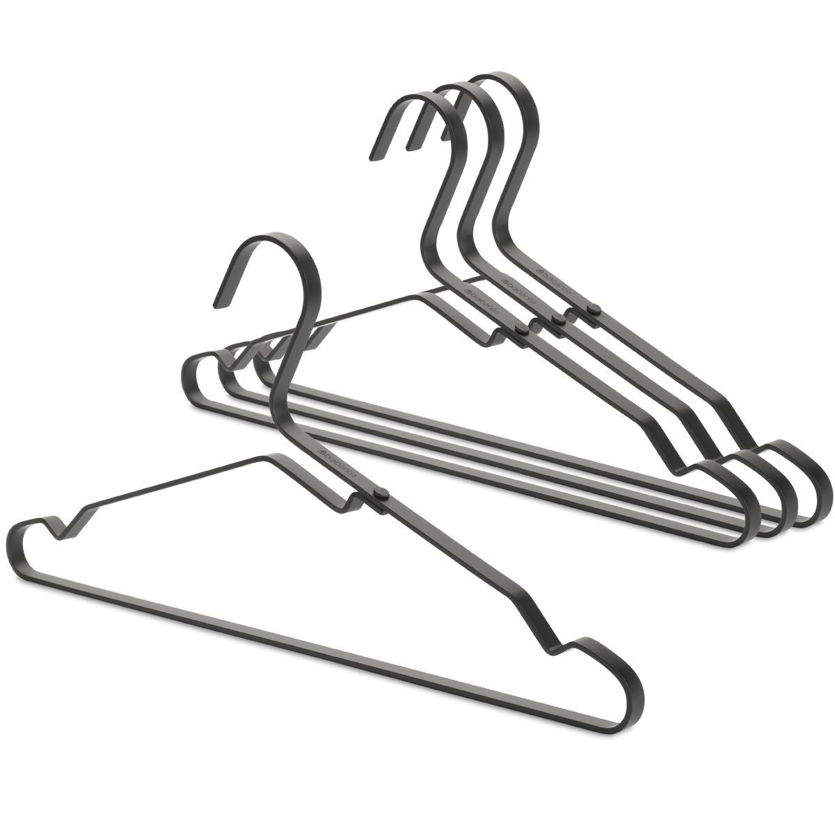 Premium Mat Geel Aluminium kleerhangers 10 Pack, 40,6 cm Extra Glad & Duurzaam Metalen Shirt Jurk Hanger, Licht & Stevig Metalen Rek voor Jas Broek Slack