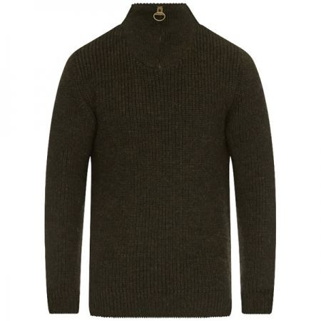 Barbour Mens New Tyne Half Zip Sweater
