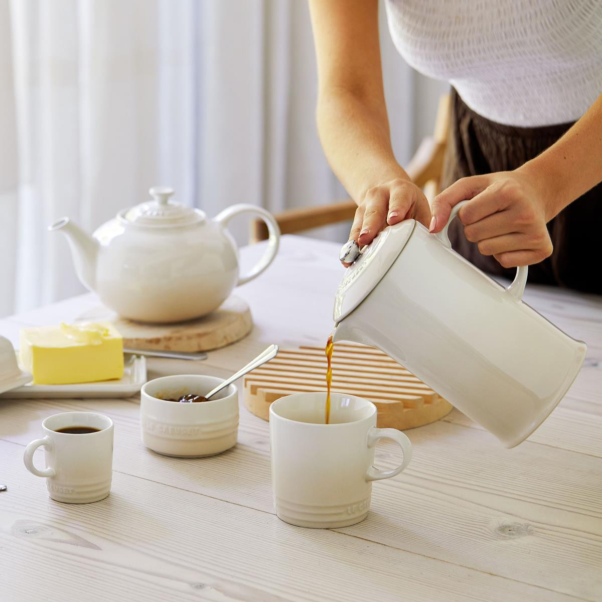 Coffee Le Creuset Tea Lovers Set Le Creuset Cafetiere Philip