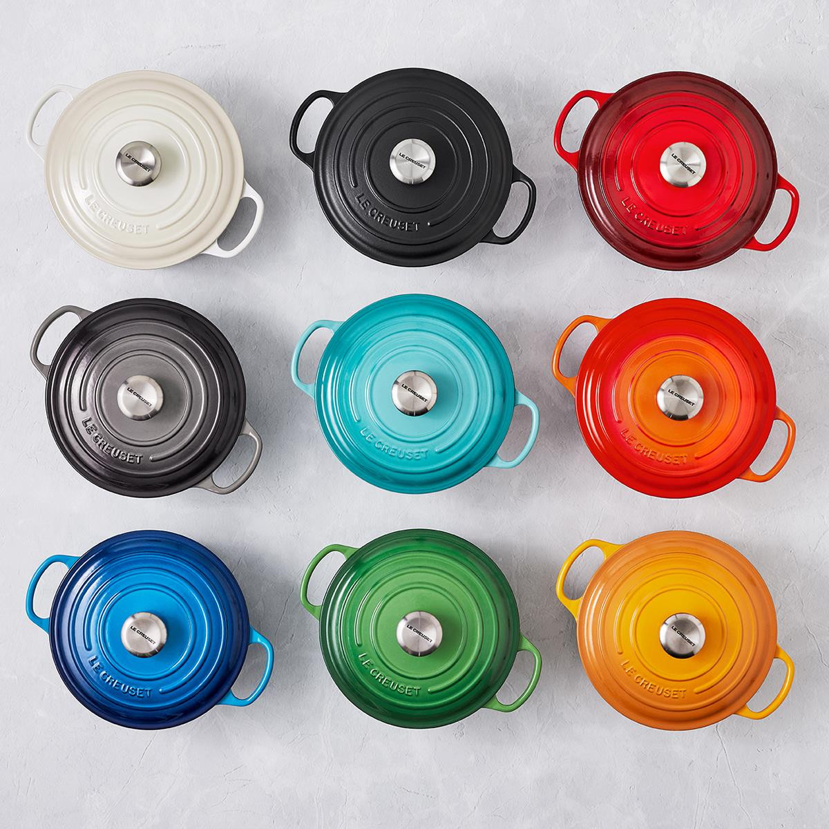 Le Creuset 20cm Cast Iron Round Casserole Dish | Philip Morris & Son
