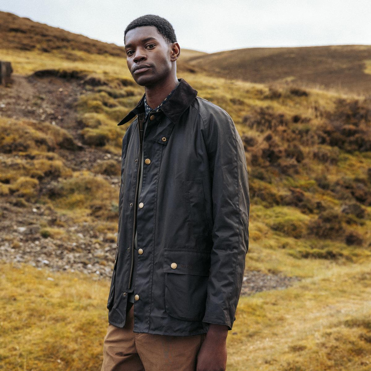 Barbour wax sales shooting jacket