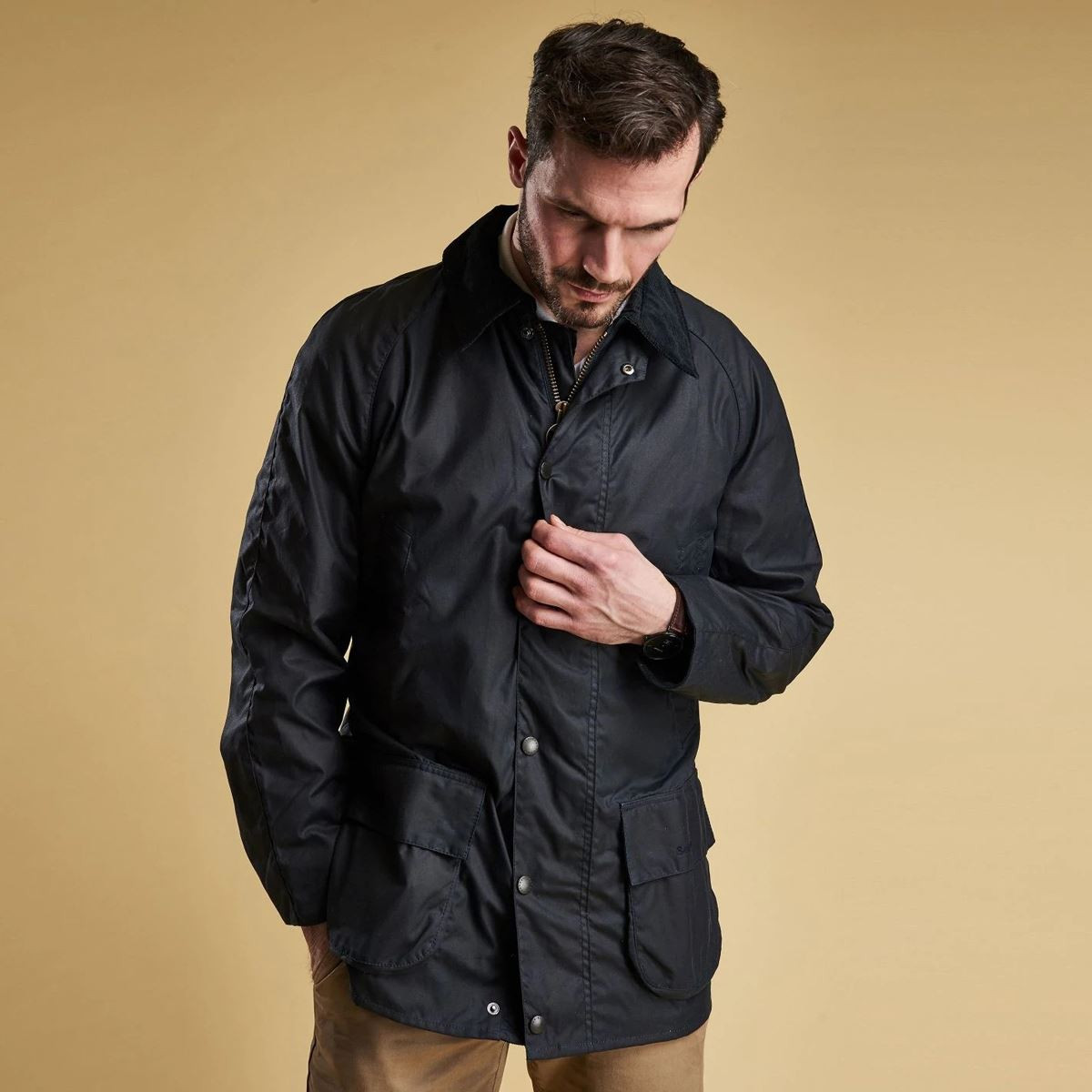 Barbour Mens Bristol Wax Jacket | Philip Morris & Son