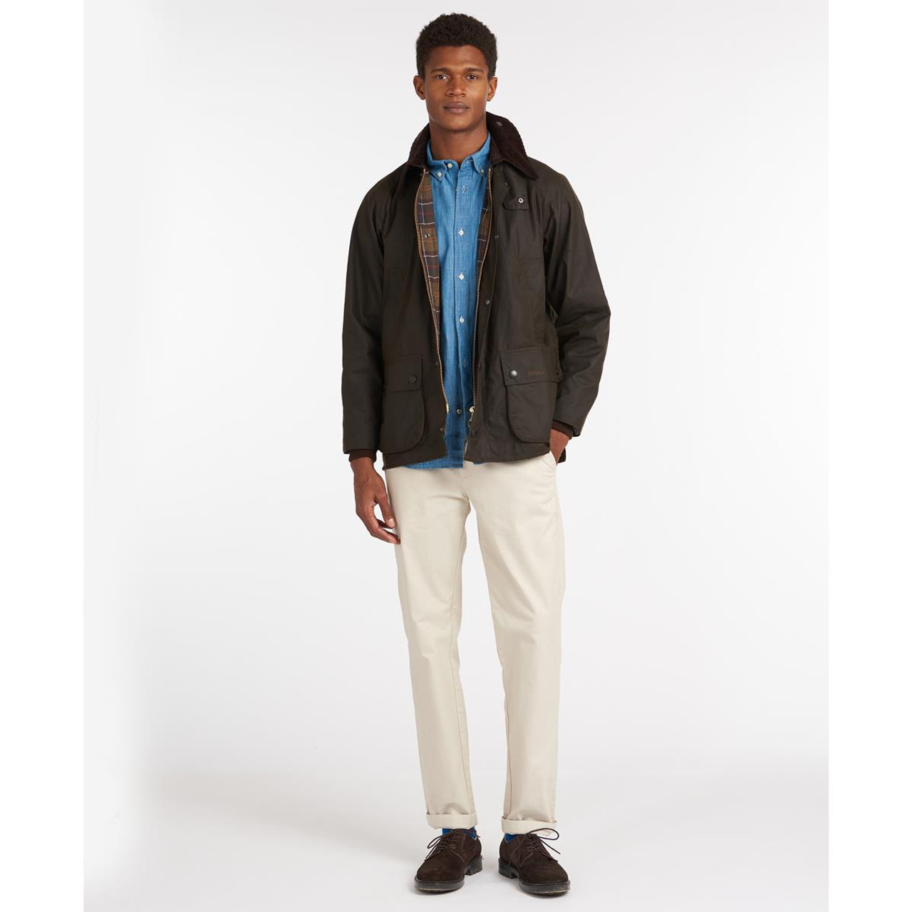 Barbour Mens Classic Bedale Wax Jacket