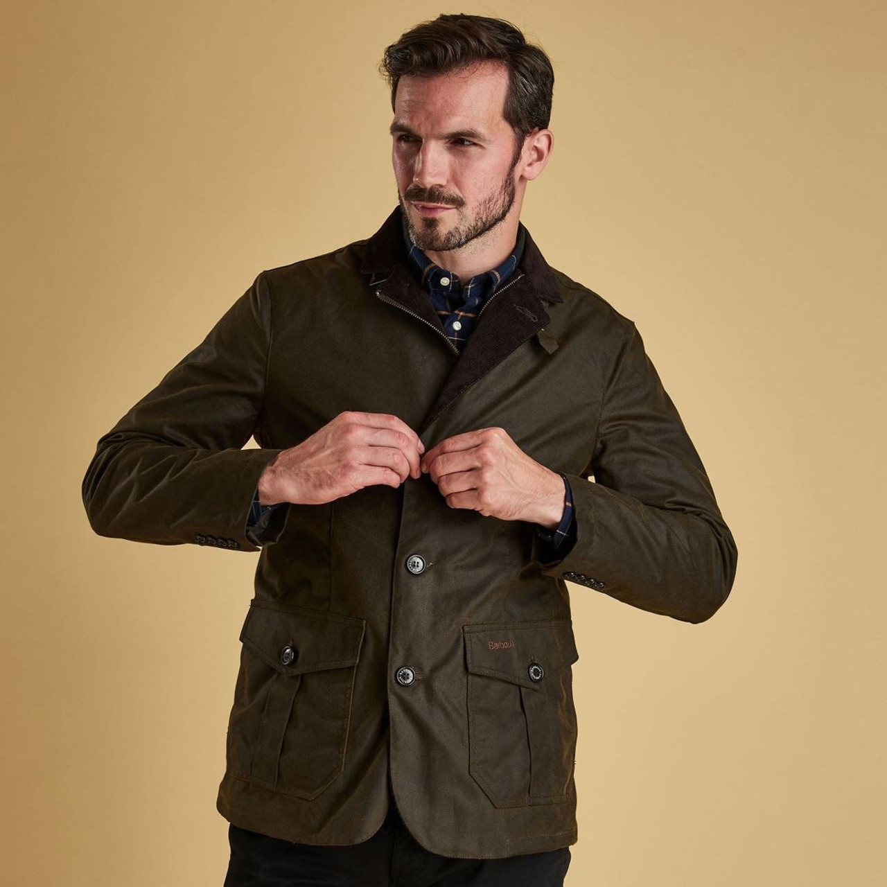 Barbour cole store waxed jacket