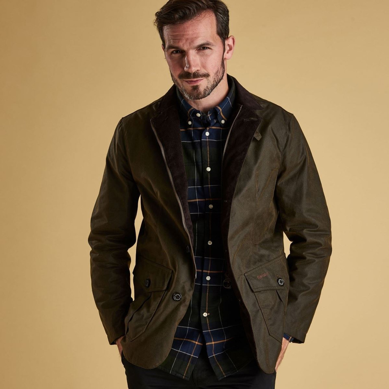 Barbour wax jacket - アウター