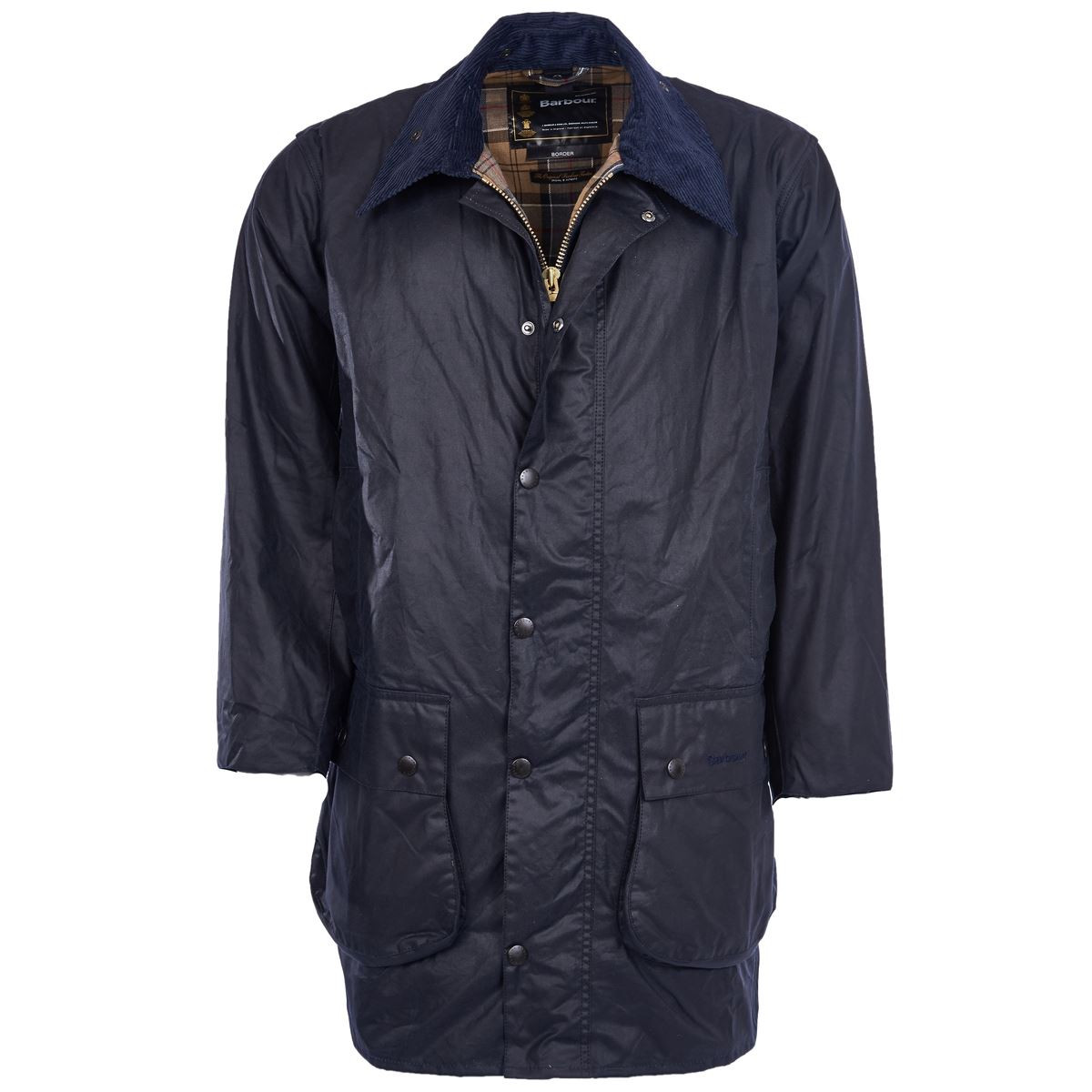 Barbour Mens Border Wax Jacket | Philip Morris & Son