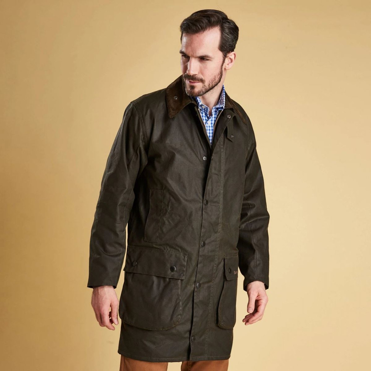 Barbour Mens Classic Northumbria Wax Jacket | Philip Morris