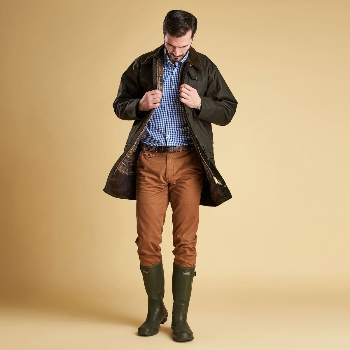 Barbour Mens Classic Northumbria Wax Jacket | Philip Morris & Son