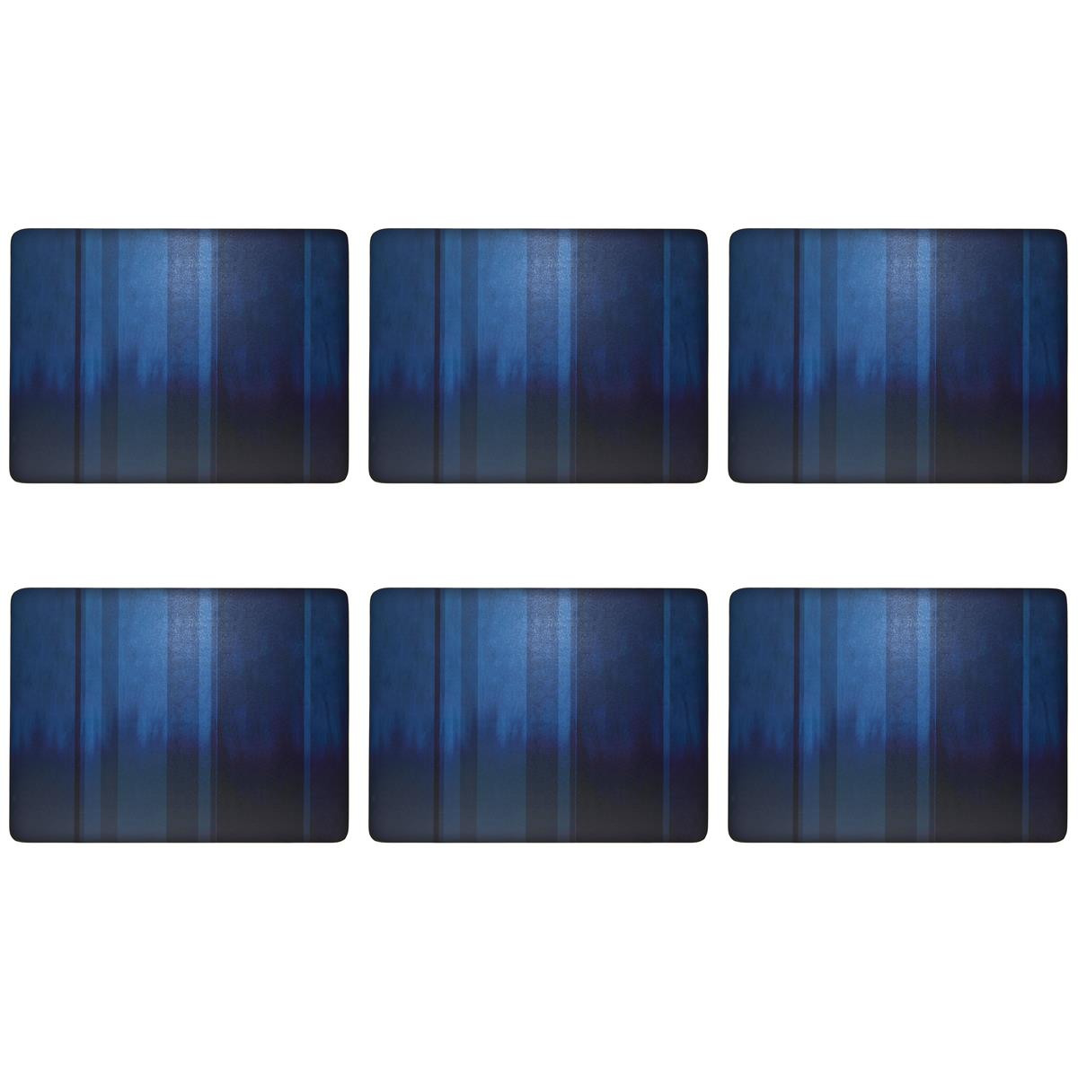 Denby Colours Blue Set Of 6 Placemats
