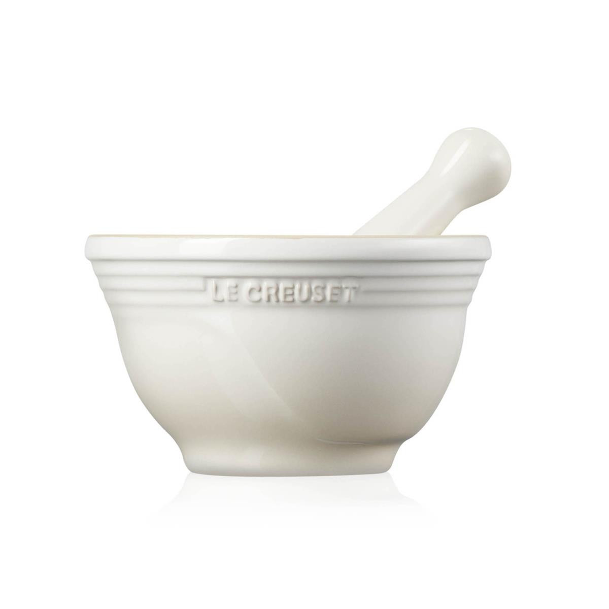 Mortaio E Pestello Le Creuset In Gres – Capacità 300 Ml, Colore Flint, Lavabile In Lavastoviglie