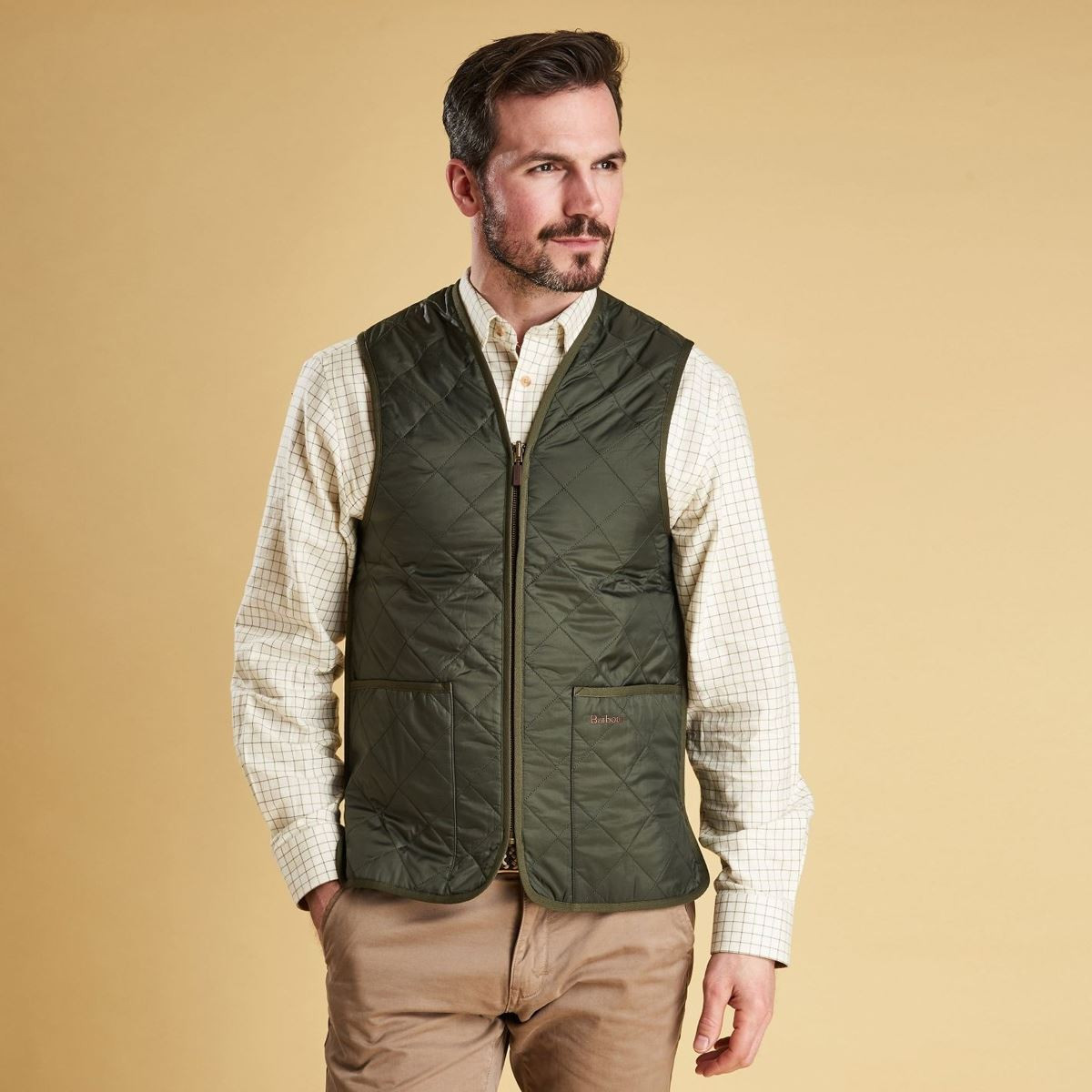 barbour quilted liner