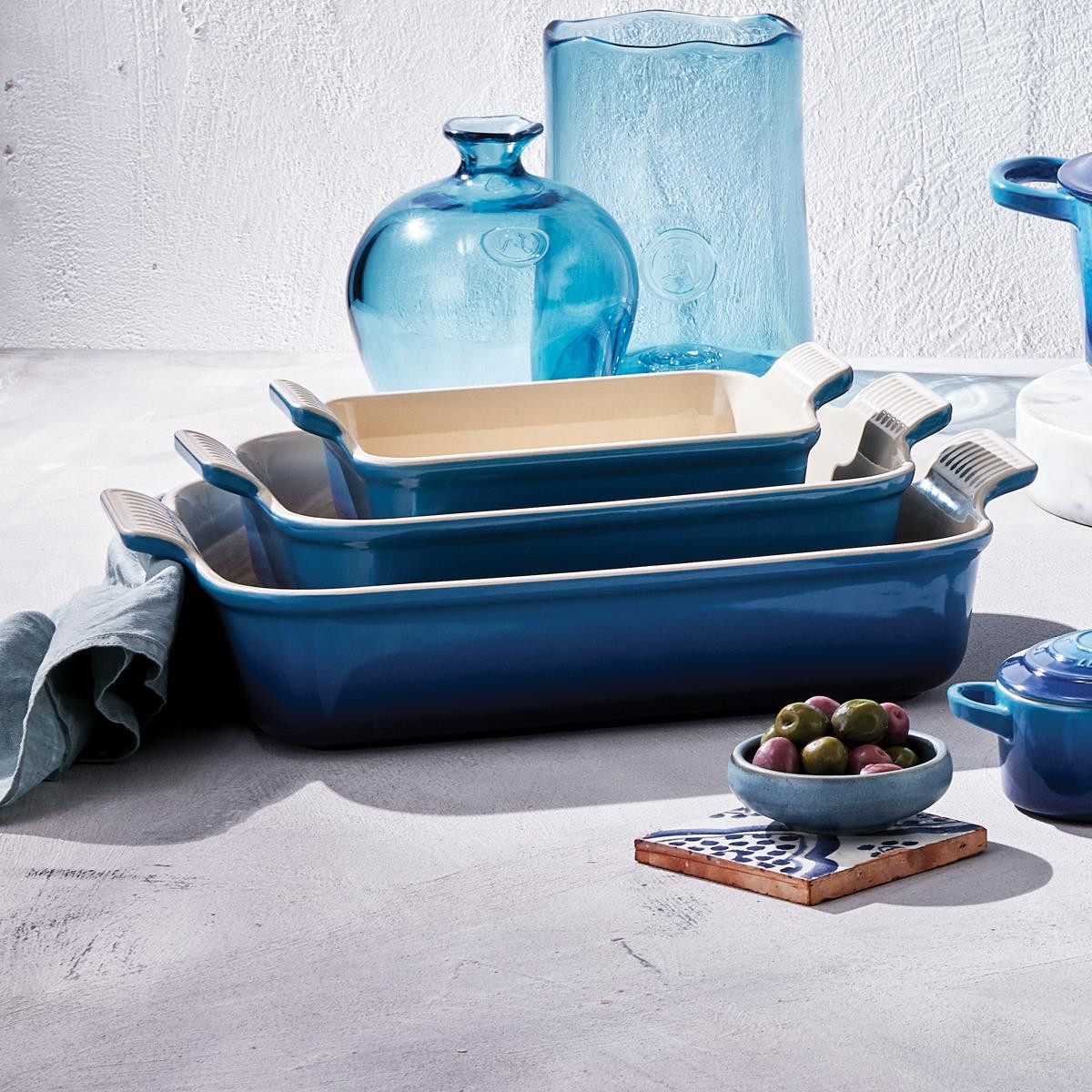 Le Creuset 32cm Stoneware Heritage Rectangular Dish | Philip
