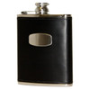 Black Bisley Leather Flask 6oz