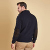 Barbour Mens Patch Half Zip Rear
