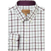 Wine Schoffel Mens Brancaster Shirt