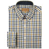 Olive Check Schoffel Mens Brancaster Shirt