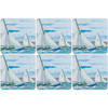 Denby Sailing Set Of 6 Coasters