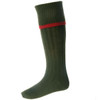 Spruce (Brick Trim) House Of Cheviot Mens Estate Socks