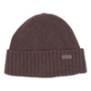 Mid Brown Barbour Mens Carlton Beanie