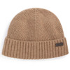 Military Brown Barbour Mens Carlton Beanie