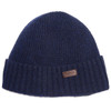 Navy Barbour Mens Carlton Beanie