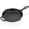 Satin Black Le Creuset 26cm Cast Iron Round Skillet