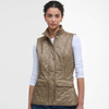 Military Brown Barbour Wray Gilet Front